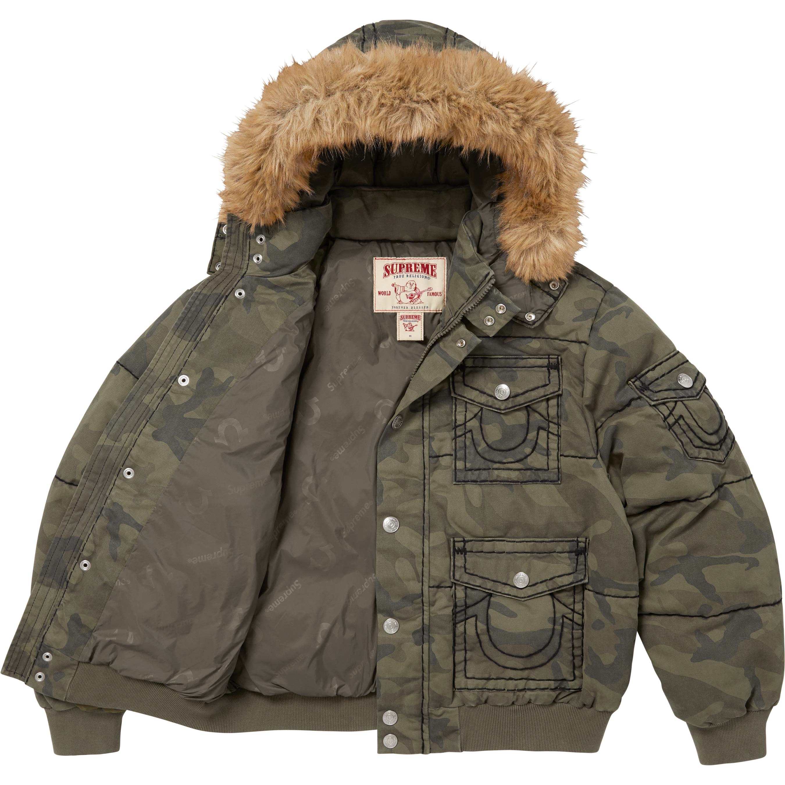 Supreme®/True Religion® Puffer Jacket view 8